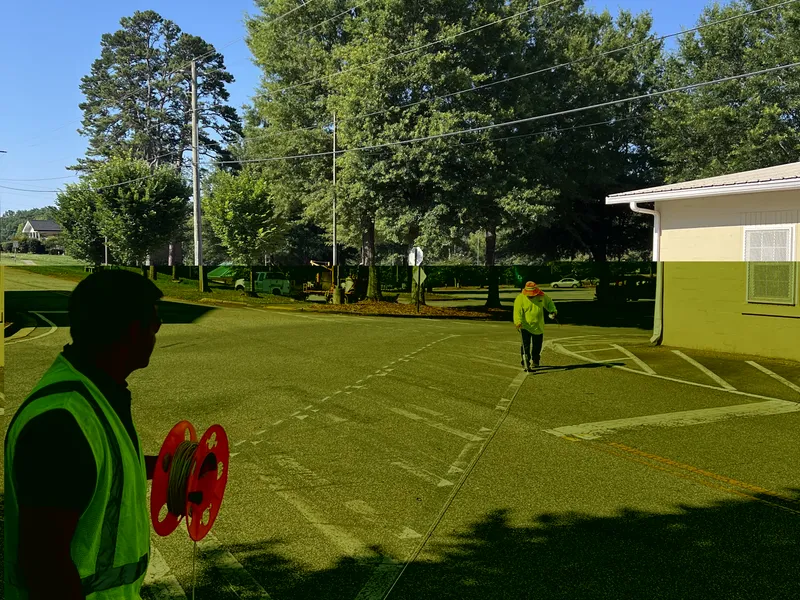 Tioman Construction pavement marking project - Slide 3